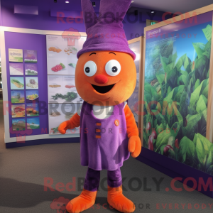 Costume mascotte de carotte...