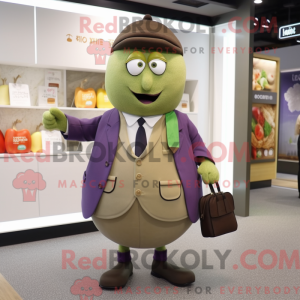 Maskottchenkostüm Olive...