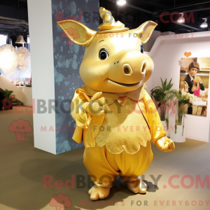 Gull Rhinoceros maskot...
