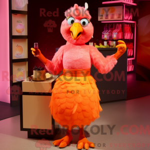 Máscara de pêssego Tandoori...