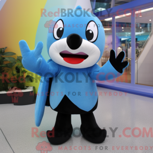 Postava maskota Sky Blue...