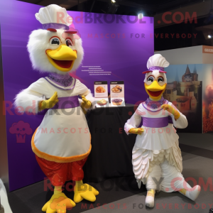 Disfraz de mascota de pollo...