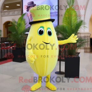 Lemon Yellow Celery mascot...