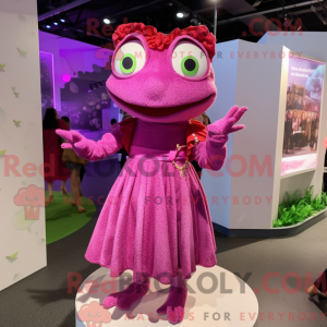 Postava maskota Magenta...