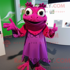 Magenta Kikker...