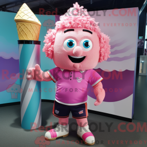 Pink Ice Cream Cone...