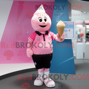 Pink Ice Cream Cone...