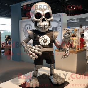 Maskotkostymefigura Silver...