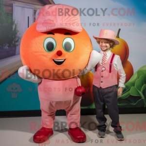 Peach Raspberry mascotte...