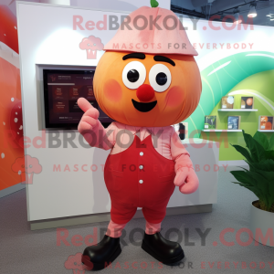 Peach Raspberry mascotte...