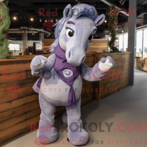 Lavender Horse mascot...