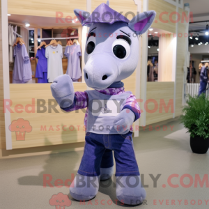 Lavender Horse mascot...