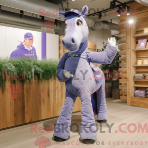 Lavender Horse mascot...