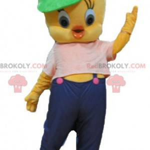 Mascot Titi berømte gule kanarifugl Looney Tunes -