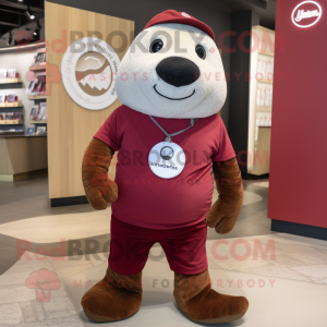 Maroon Seal mascotte...