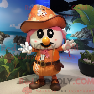 Figura de máscara de pirata...