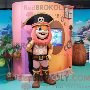 Figura de máscara de pirata...