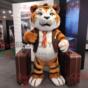 Disfraz de mascota tigre...