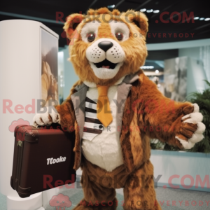 Säbelzahntiger Maskottchen...