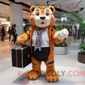 Sabeltand Tiger maskot...