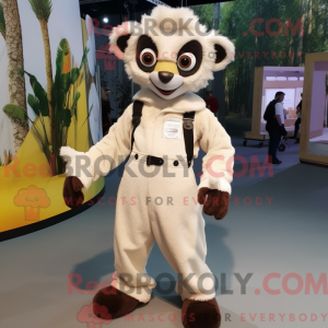 Disfraz de mascota Lemur...