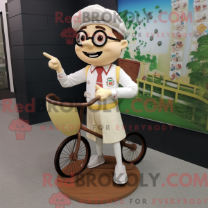 Creme Unicyclist maskot...