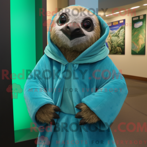 Disfraz de mascota Cyan...