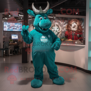 Postava maskota Teal Moose...