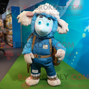 Disfraz de mascota Cyan...
