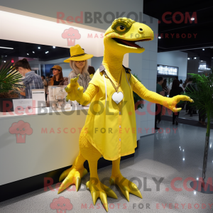 Citroengeel Deinonychus...