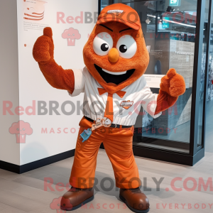 Rust Acrobat-maskot drakt...