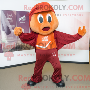 Rust Acrobat maskot drakt...