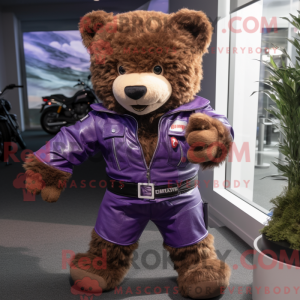Costume mascotte d ours en...