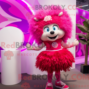 Disfraz de mascota Magenta...