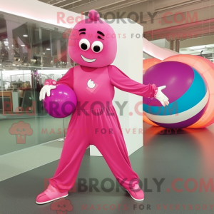 Disfraz de mascota Pink...