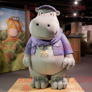 Lavender Hippopotamus...
