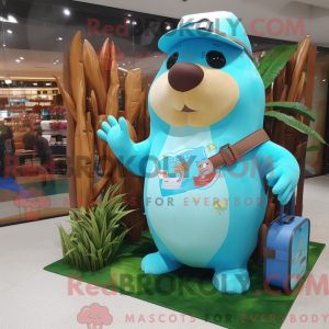 Maska Sky Blue Beaverfigura...