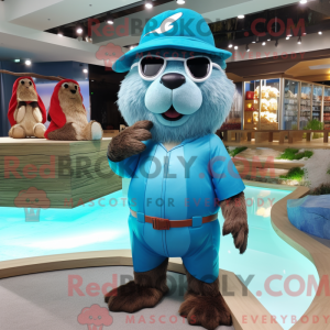 Sky Blue Beaver...