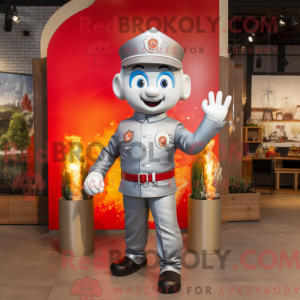 Personaggio mascotte Silver...