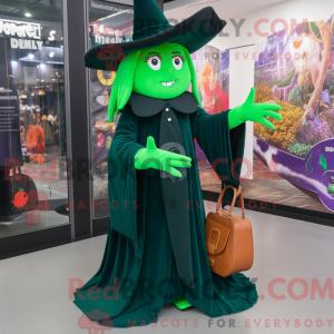 Forest Green Witch maskot...