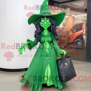 Figura de máscara de bruxa...
