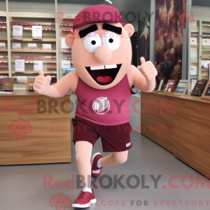 Rødbrun Rosa máscara de...