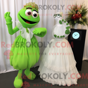 Lime Green Jambalaya mascot...