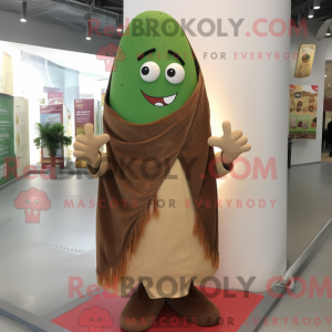 Brun Zucchini maskot...