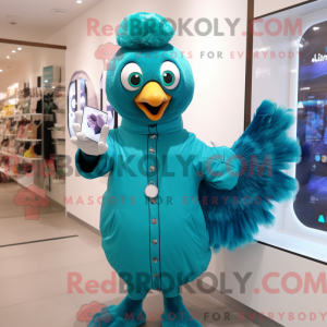 Teal Peacock...