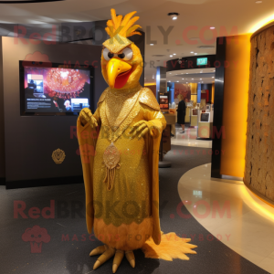 Tandoori-kylling maskot...
