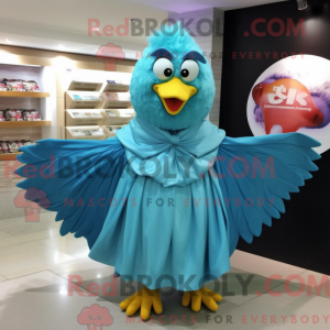 Disfraz de mascota Cyan...