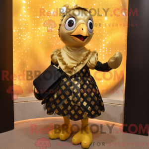 Guld Perlehøns maskot...