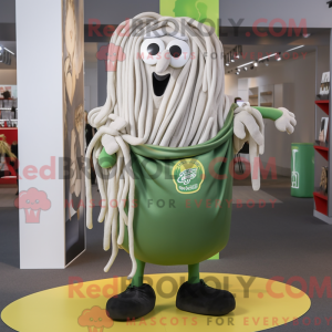Silver Pesto Pasta mascot...