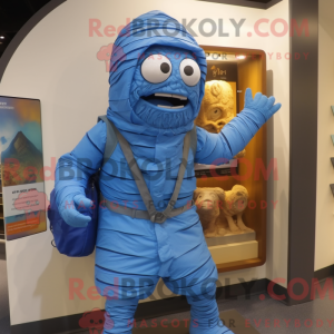 Blauwe mummie...
